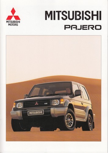 Brochure mitsubishi pajero - brochure,