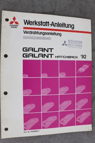 Mitsubishi galant e30 92 - galant,